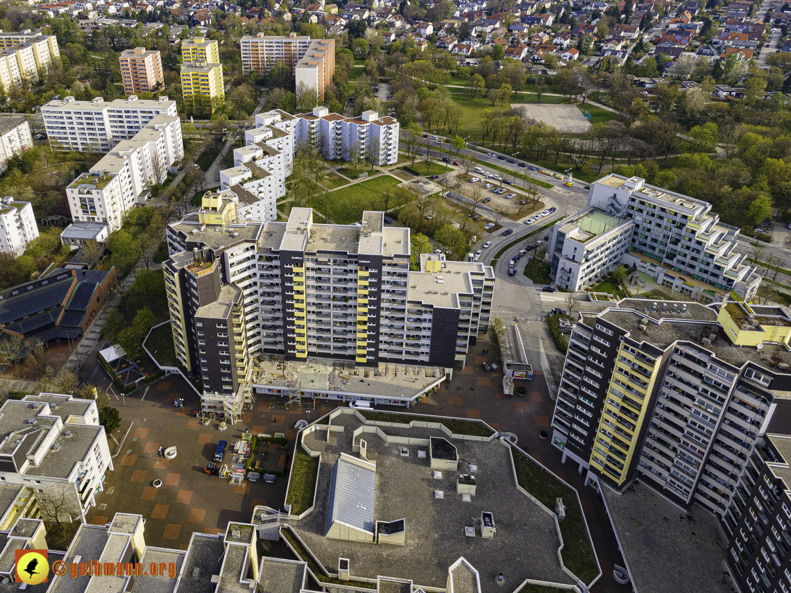 30.04.2021 - Fassadensanierung am Karl-Marx-Ring 52-62 und Marx-Zentrum