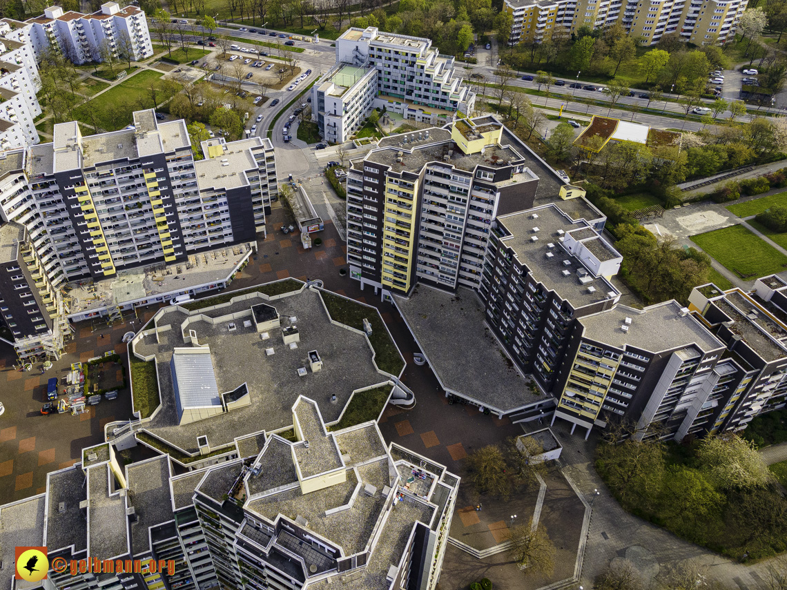 30.04.2021 - Fassadensanierung am Karl-Marx-Ring 52-62 und Marx-Zentrum