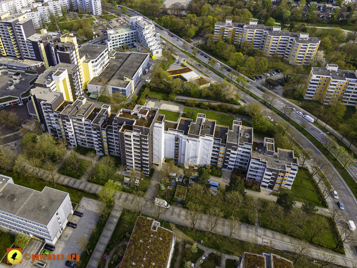 30.04.2021 - Fassadensanierung am Karl-Marx-Ring 52-62 und Marx-Zentrum
