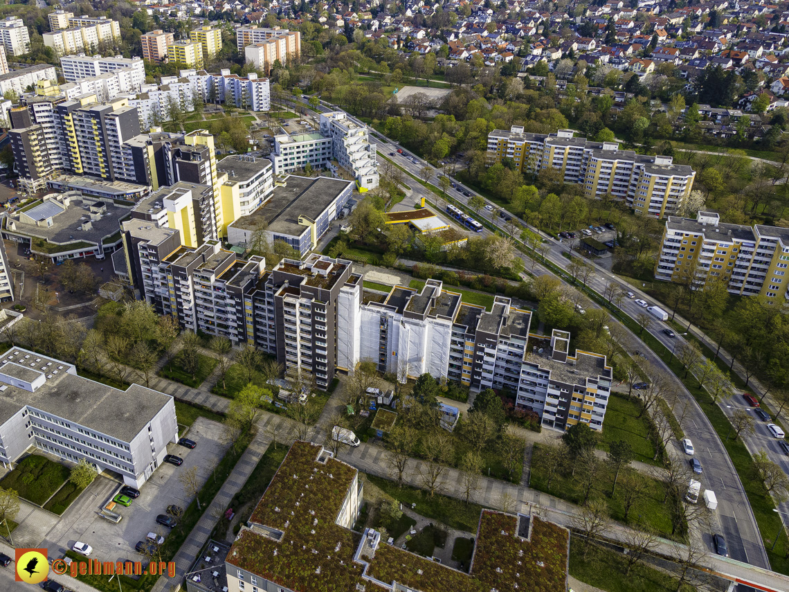 30.04.2021 - Fassadensanierung am Karl-Marx-Ring 52-62 und Marx-Zentrum