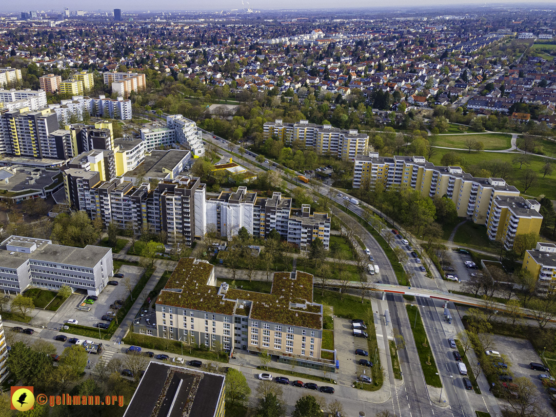 30.04.2021 - Fassadensanierung am Karl-Marx-Ring 52-62 und Marx-Zentrum