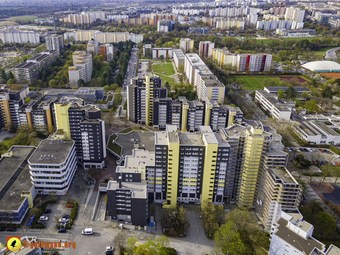 30.04.2021 - Fassadensanierung am Karl-Marx-Ring 52-62 und Marx-Zentrum
