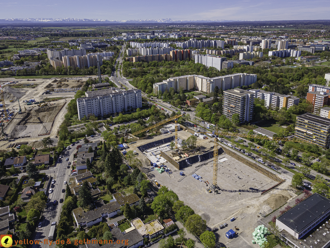 09.05.2021 - Baustelle Grundschule am Karl-MArx-Ring in Neuperlach 09.05.2021 - Baustelle Grundschule am Karl-MArx-Ring in Neuperlach