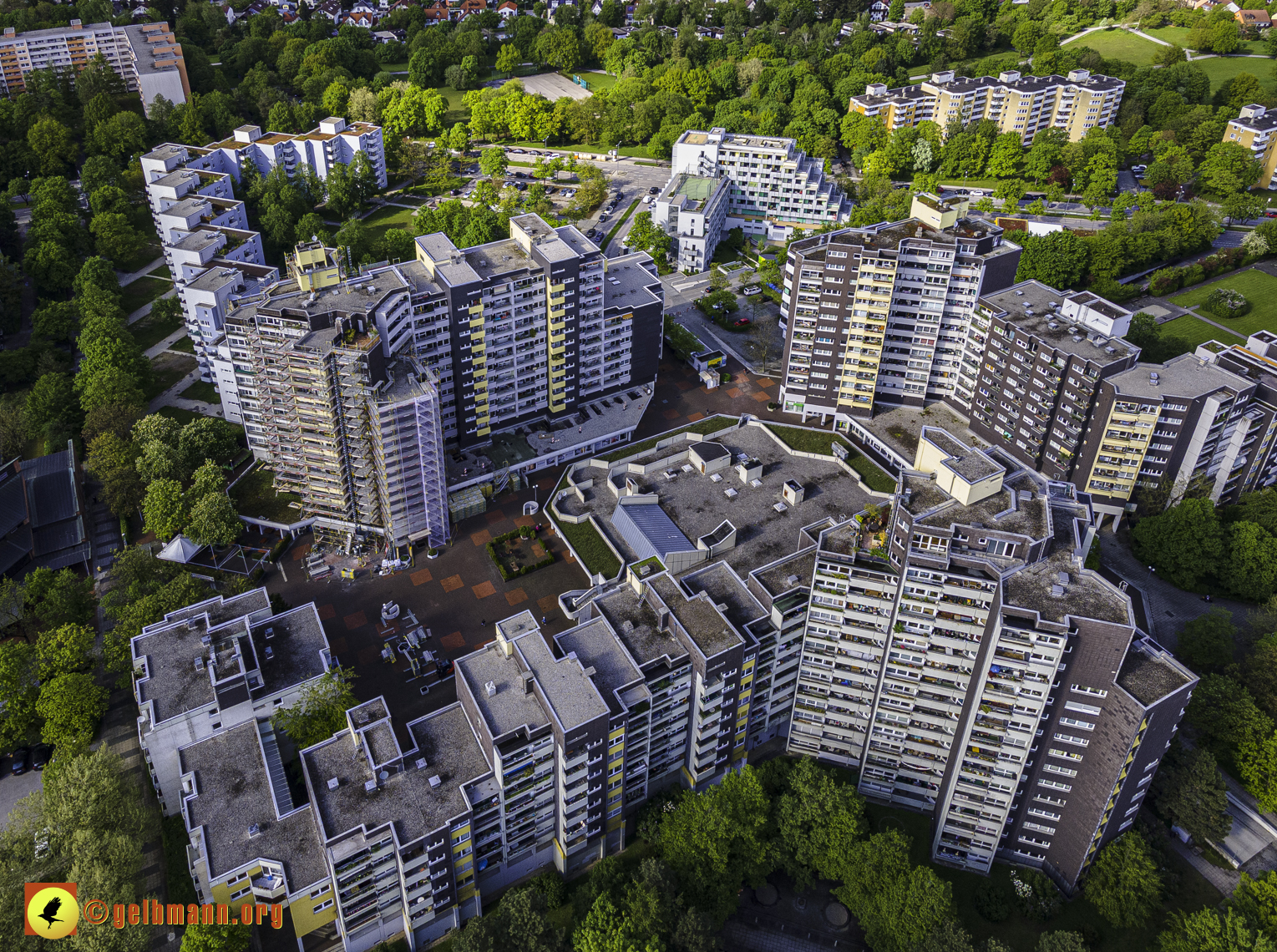 19.05.2021 - Großsanierung im Marx-Zentrum und kleine Sanierung am Karl-Marx-Ring 25-62