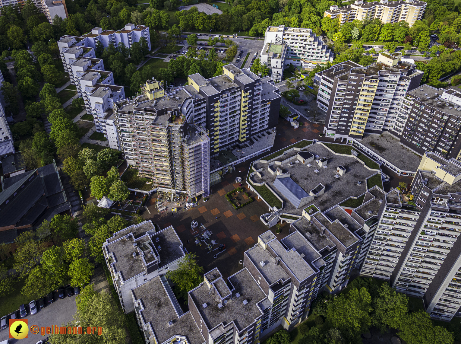 19.05.2021 - Großsanierung im Marx-Zentrum und kleine Sanierung am Karl-Marx-Ring 25-62