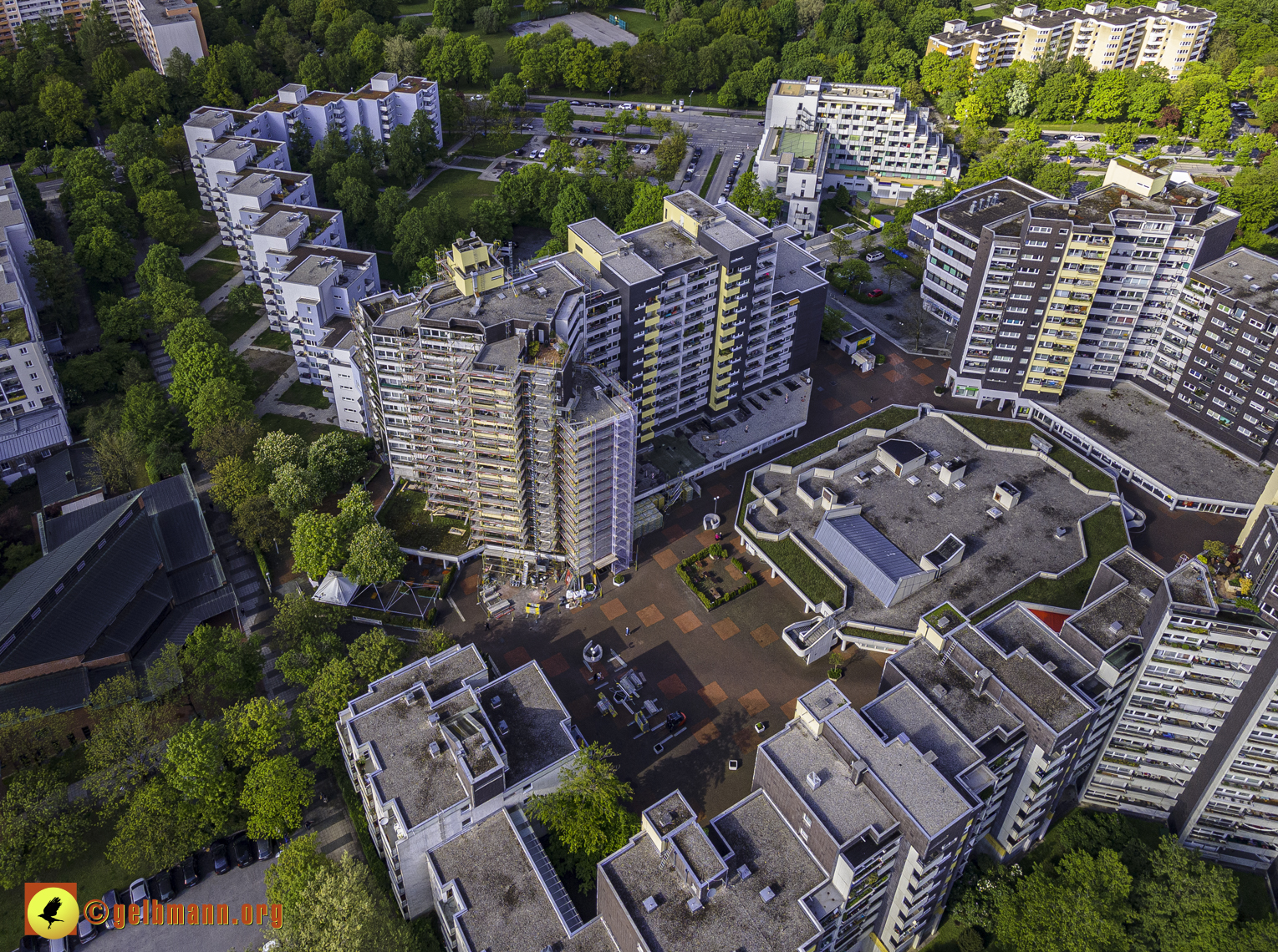 19.05.2021 - Großsanierung im Marx-Zentrum und kleine Sanierung am Karl-Marx-Ring 25-62