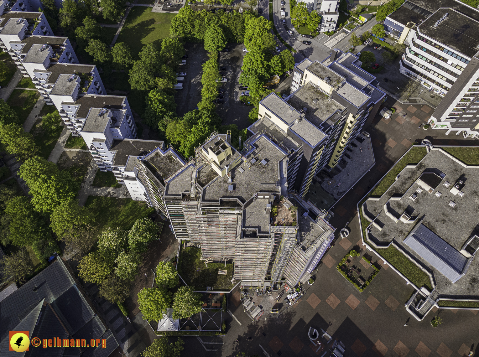 19.05.2021 - Großsanierung im Marx-Zentrum und kleine Sanierung am Karl-Marx-Ring 25-62
