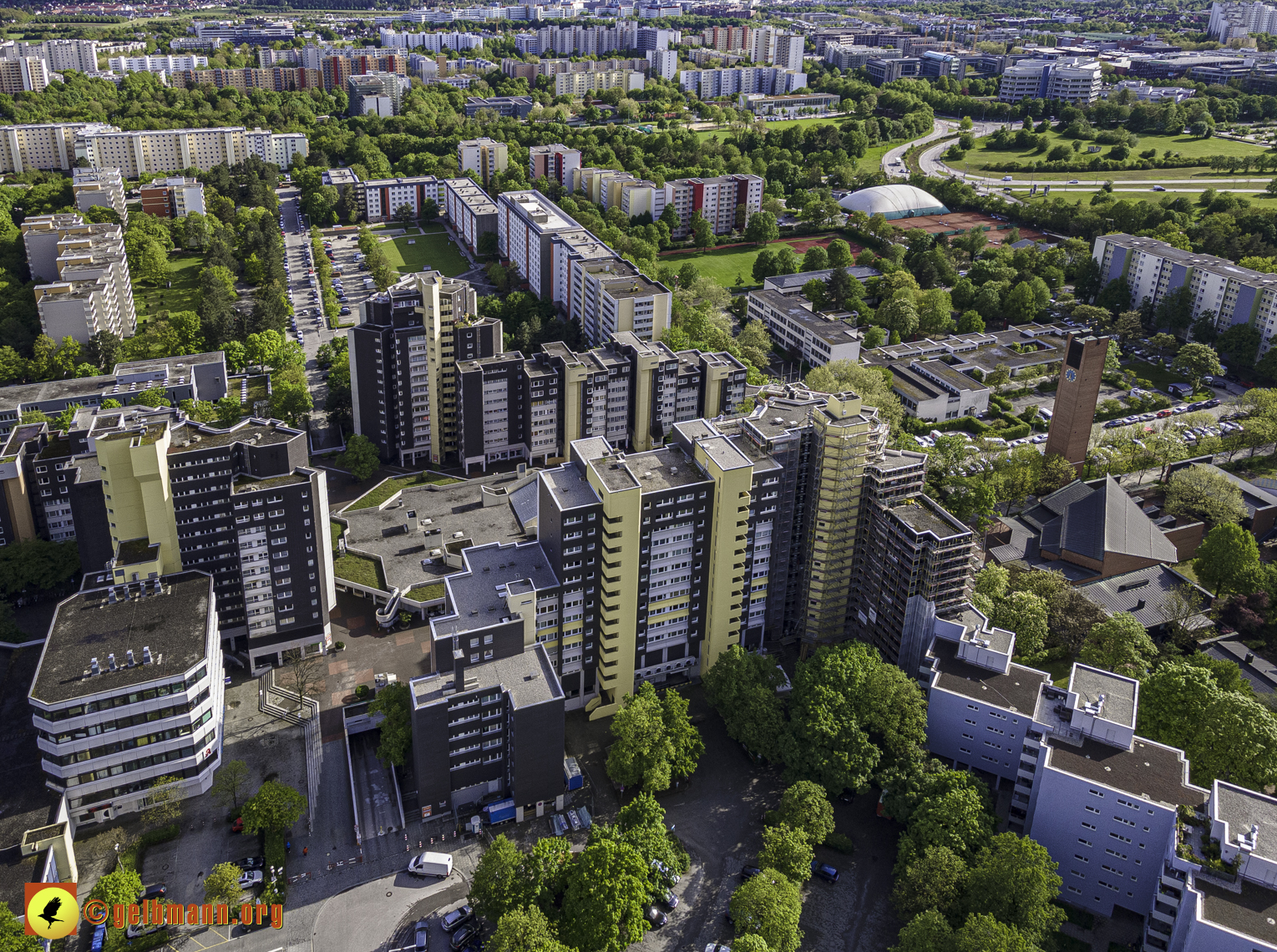 19.05.2021 - Großsanierung im Marx-Zentrum und kleine Sanierung am Karl-Marx-Ring 25-62