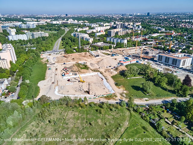 31.05.2021 - Baustelle Alexisquartier und Pandion Verde
