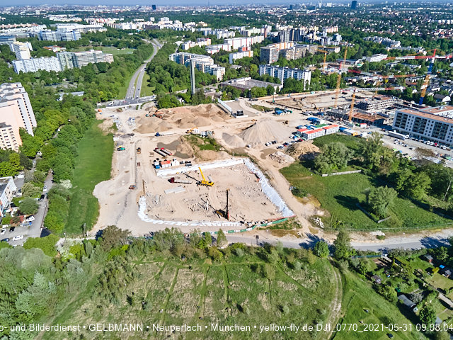 31.05.2021 - Baustelle Alexisquartier und Pandion Verde