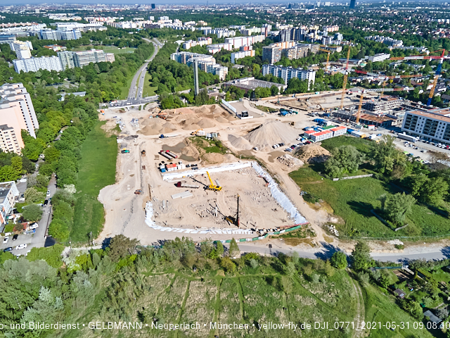 31.05.2021 - Baustelle Alexisquartier und Pandion Verde