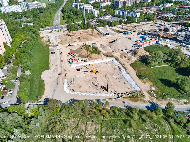 31.05.2021 - Baustelle Alexisquartier und Pandion Verde