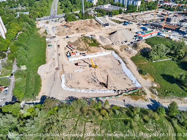 31.05.2021 - Baustelle Alexisquartier und Pandion Verde