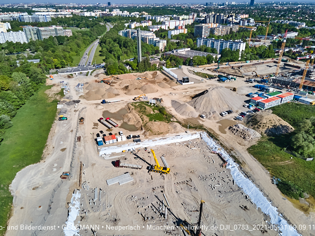 31.05.2021 - Baustelle Alexisquartier und Pandion Verde