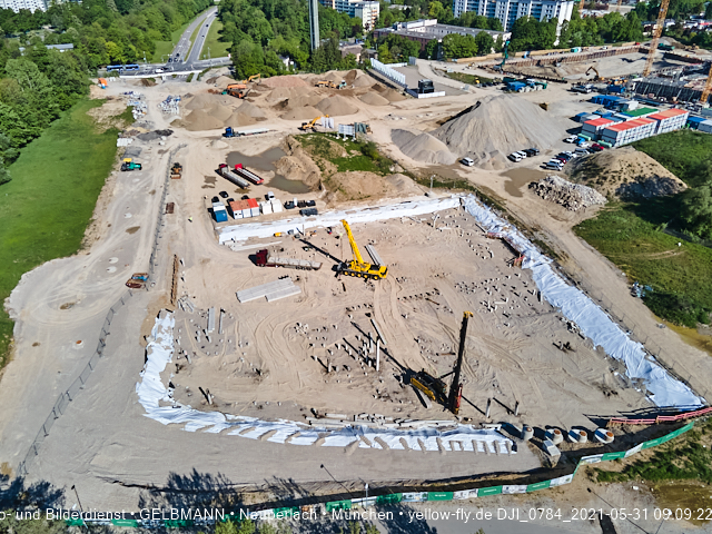 31.05.2021 - Baustelle Alexisquartier und Pandion Verde