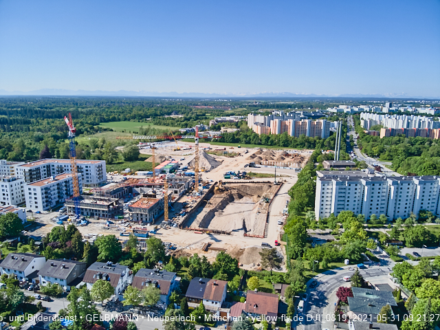 31.05.2021 - Baustelle Alexisquartier und Pandion Verde