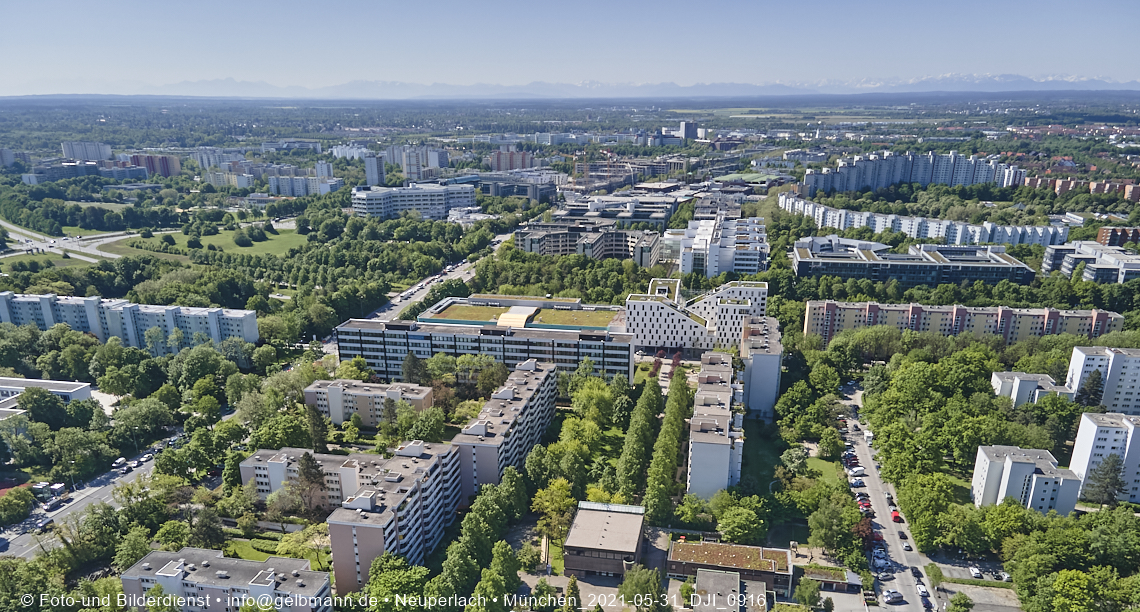 Wohnring und Plettzentrum in Neuperlach