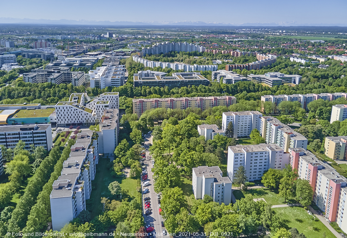Wohnring und Plettzentrum in Neuperlach