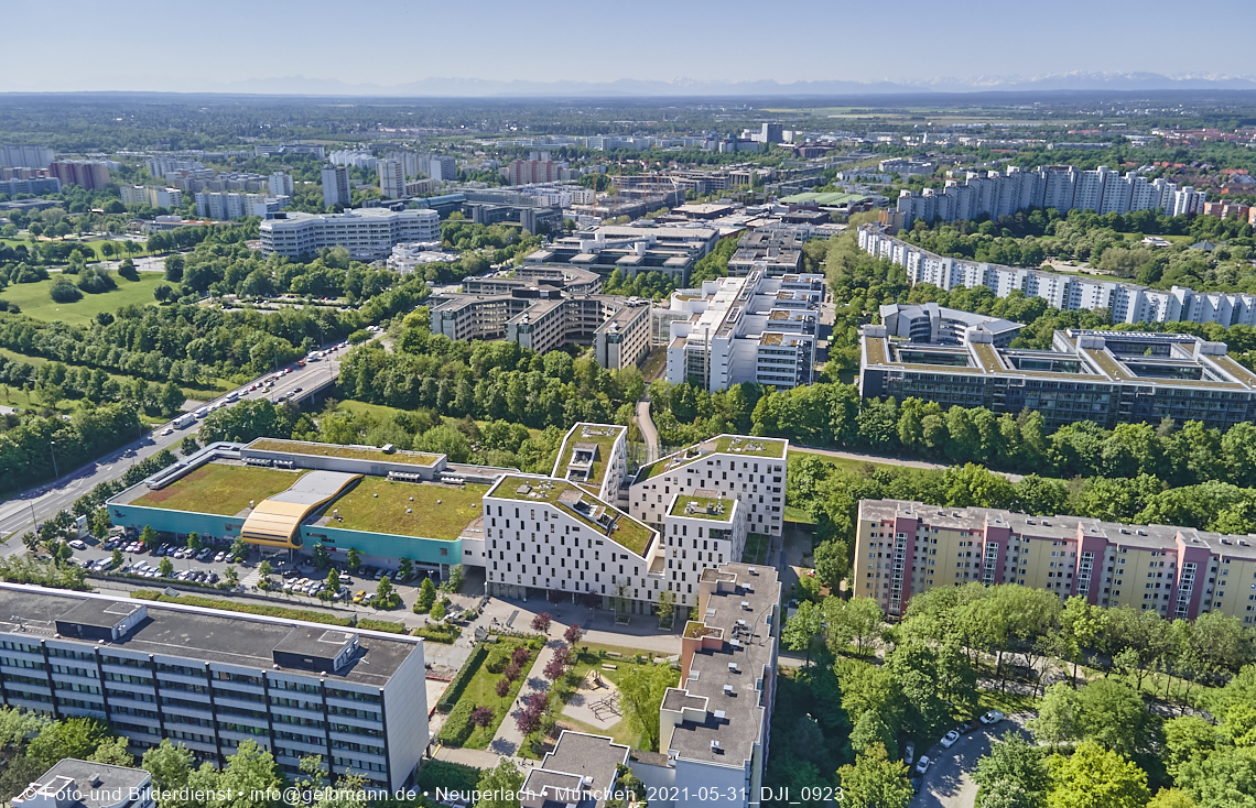 Wohnring und Plettzentrum in Neuperlach