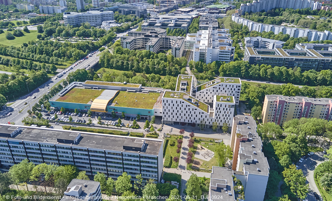 Wohnring und Plettzentrum in Neuperlach