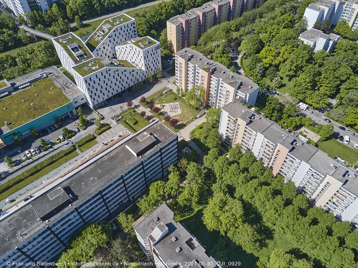 Wohnring und Plettzentrum in Neuperlach