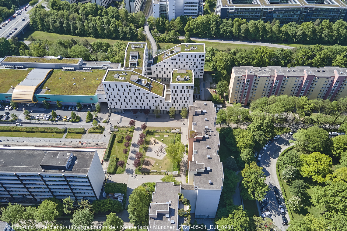 Wohnring und Plettzentrum in Neuperlach