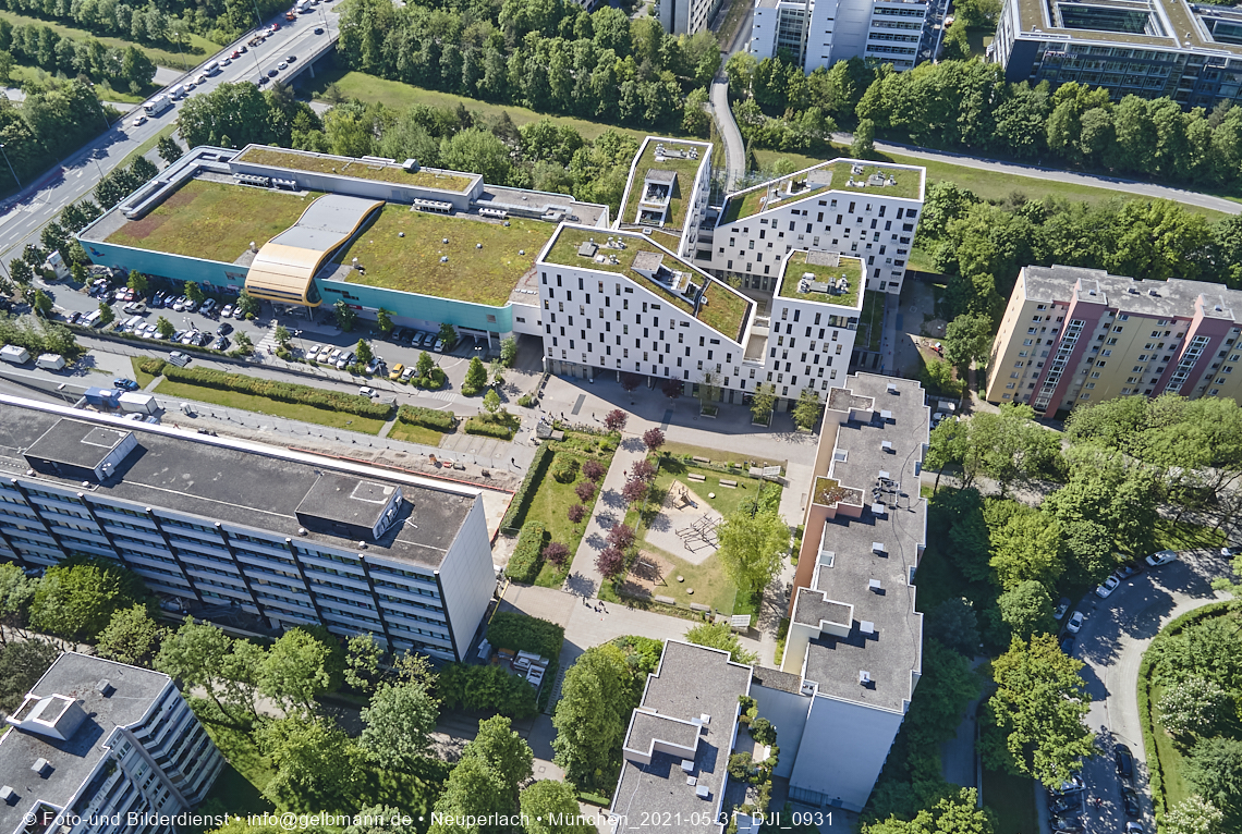 Wohnring und Plettzentrum in Neuperlach