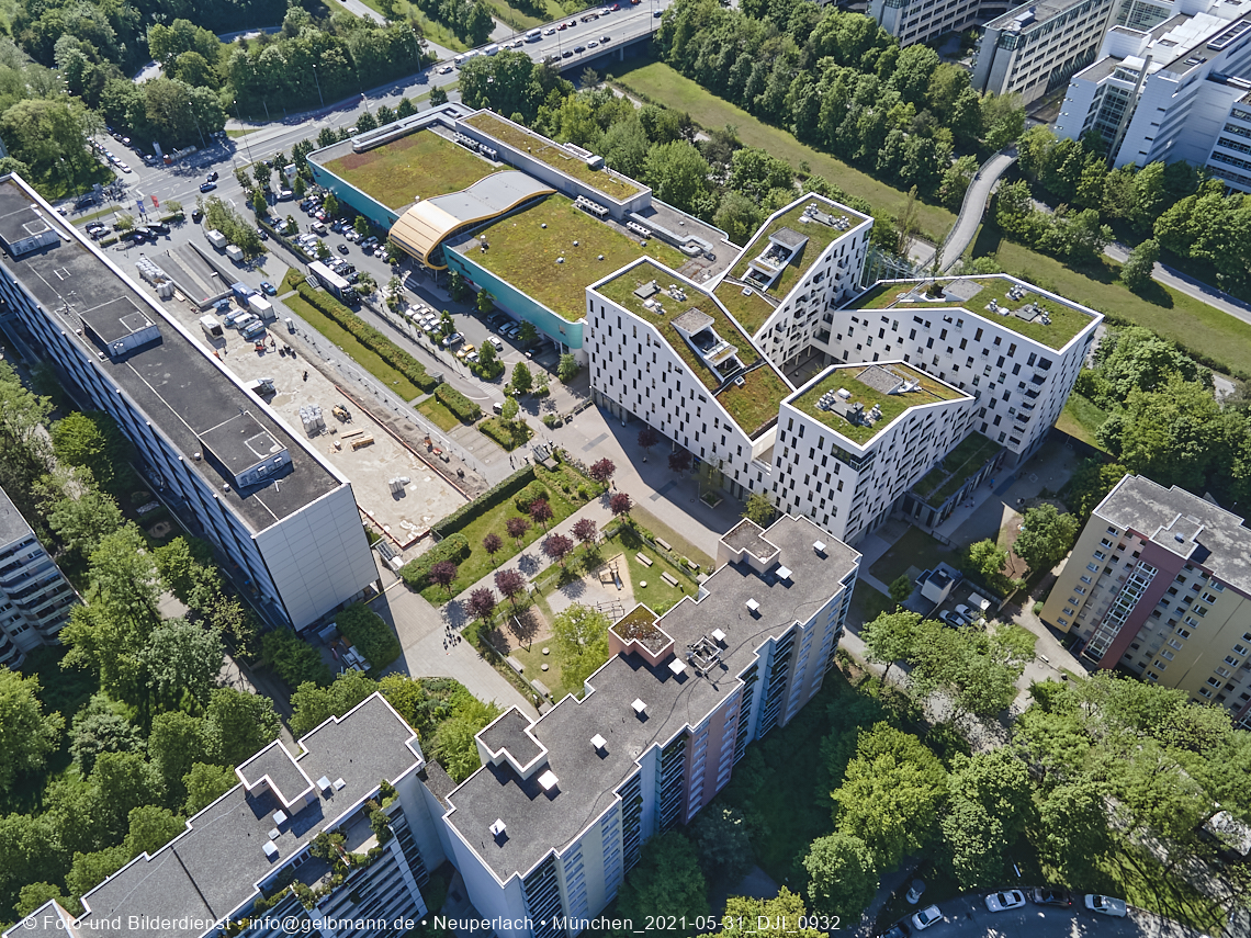Wohnring und Plettzentrum in Neuperlach