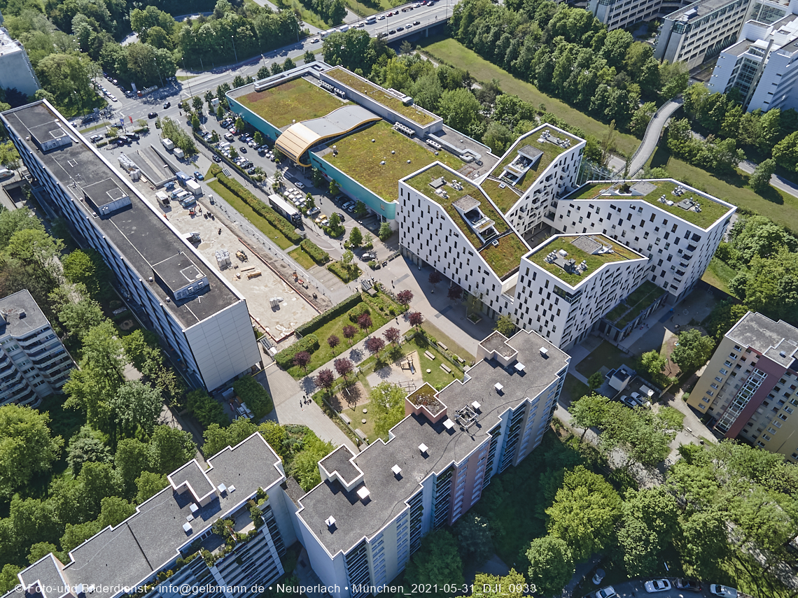 Wohnring und Plettzentrum in Neuperlach