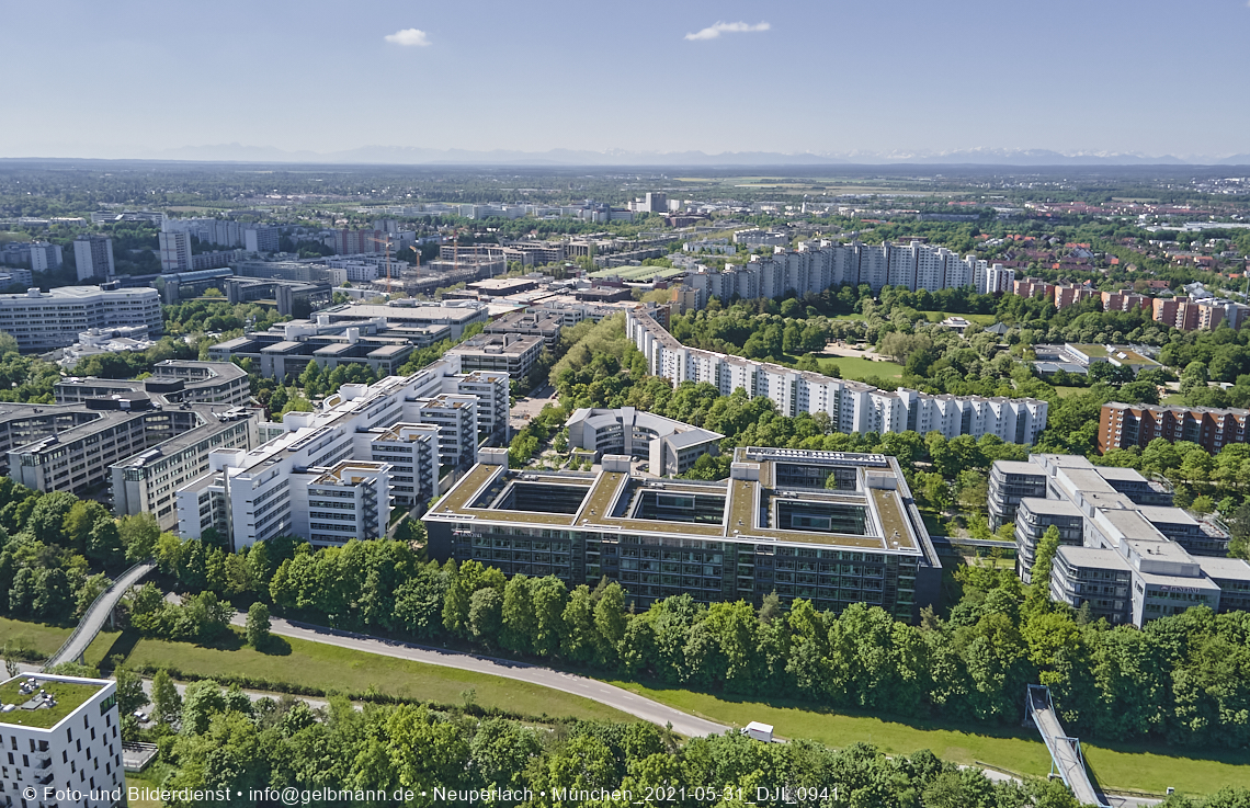 Wohnring und Plettzentrum in Neuperlach