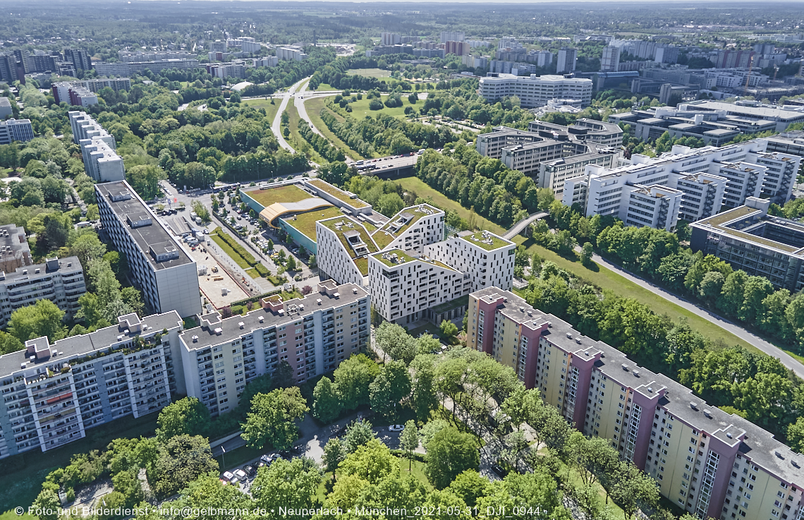 Wohnring und Plettzentrum in Neuperlach