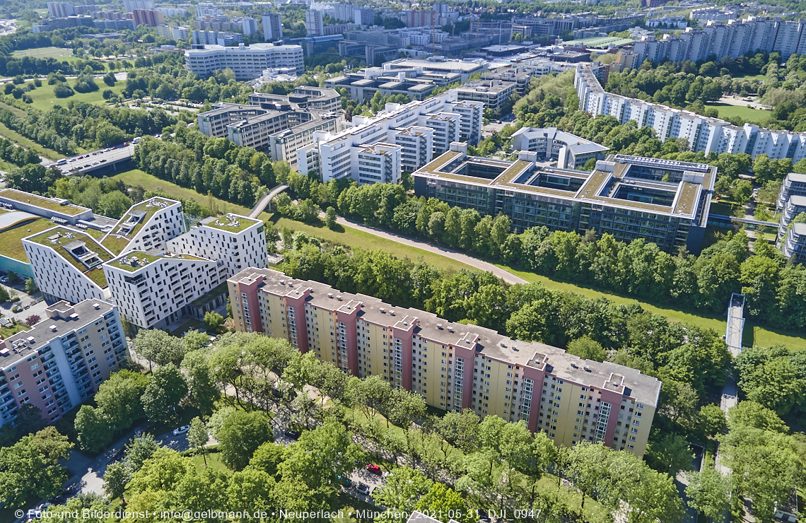 Wohnring und Plettzentrum in Neuperlach
