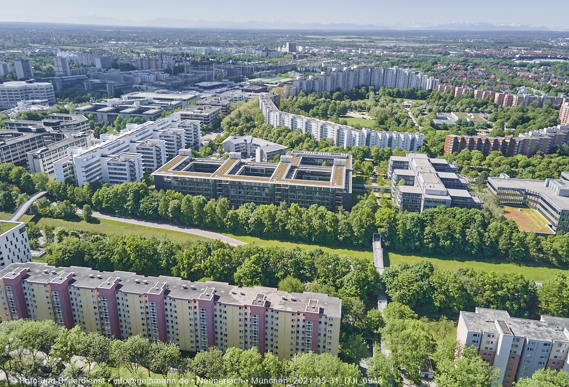 Wohnring und Plettzentrum in Neuperlach