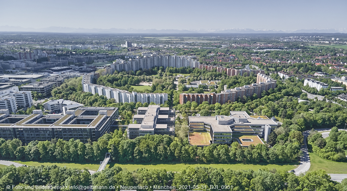 Wohnring und Plettzentrum in Neuperlach