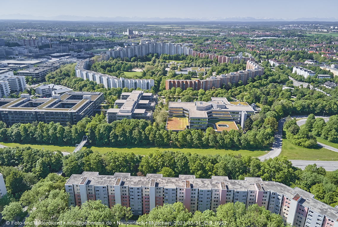 Wohnring und Plettzentrum in Neuperlach