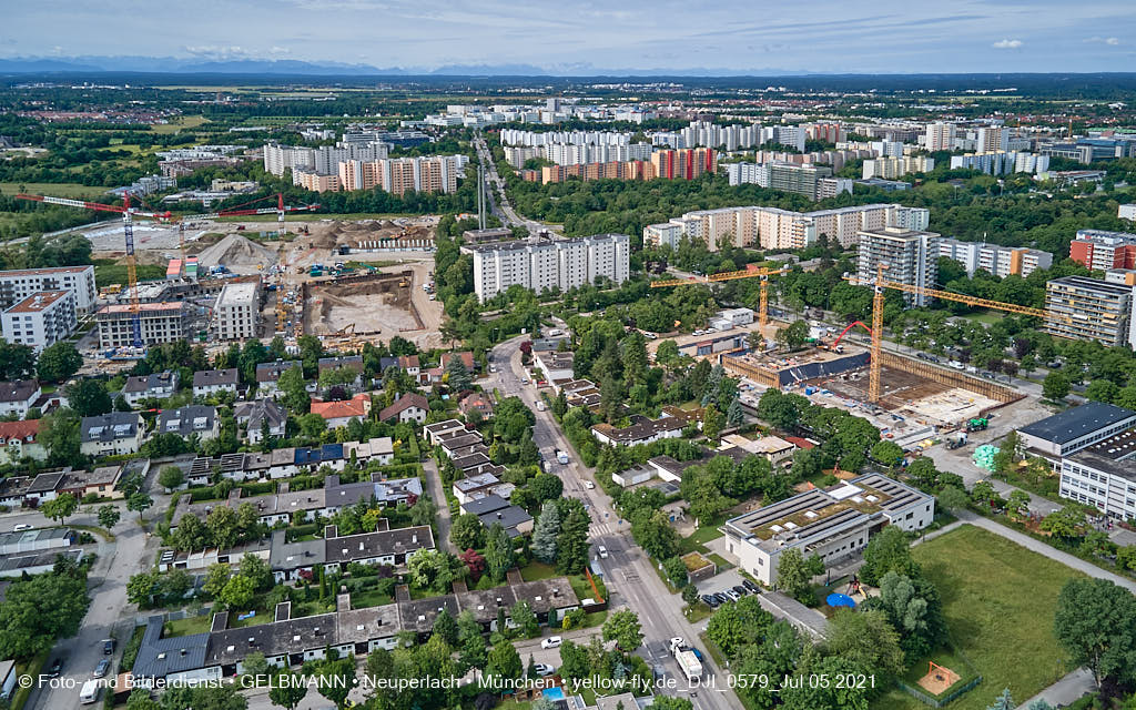 05.07.2021 - Baustelle Alexisquartier und Pandionverde