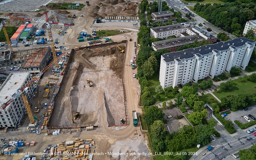 05.07.2021 - Baustelle Alexisquartier und Pandionverde