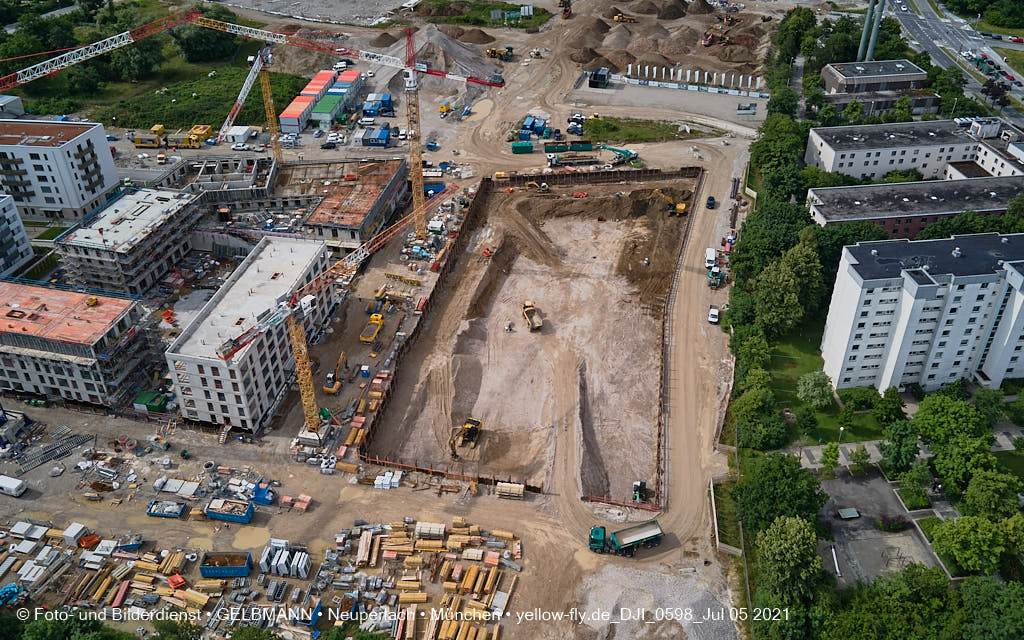 05.07.2021 - Baustelle Alexisquartier und Pandionverde