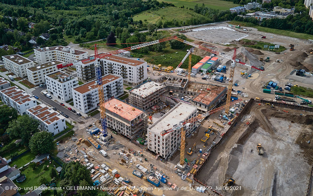 05.07.2021 - Baustelle Alexisquartier und Pandionverde