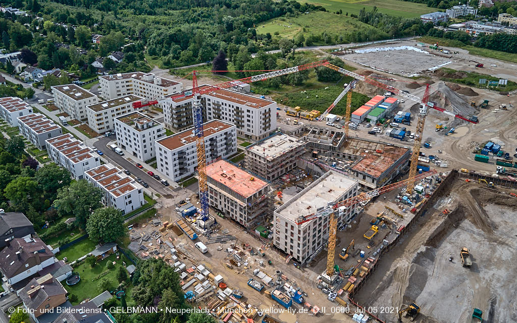 05.07.2021 - Baustelle Alexisquartier und Pandionverde