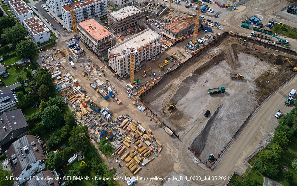 05.07.2021 - Baustelle Alexisquartier und Pandionverde