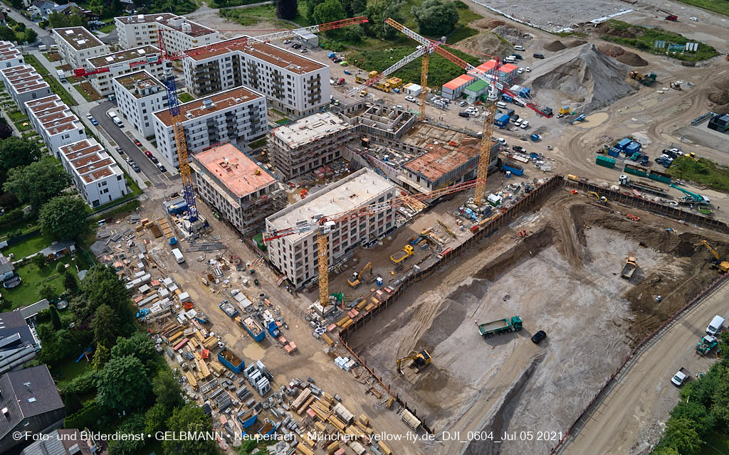 05.07.2021 - Baustelle Alexisquartier und Pandionverde