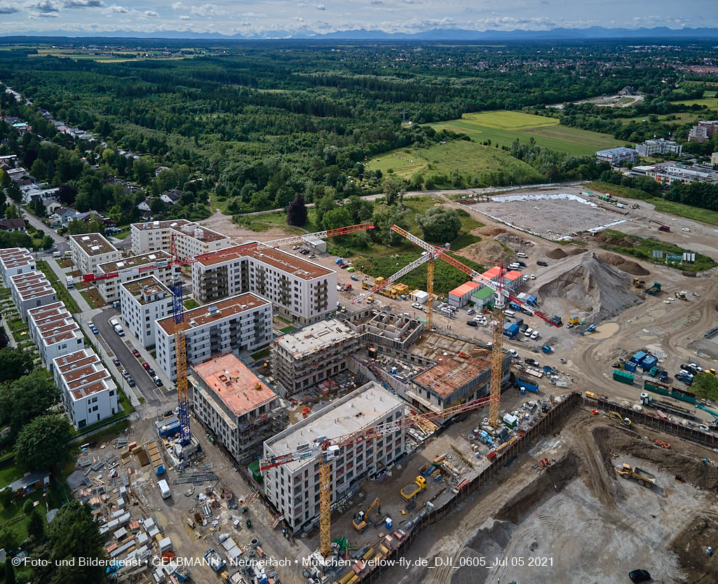 05.07.2021 - Baustelle Alexisquartier und Pandionverde