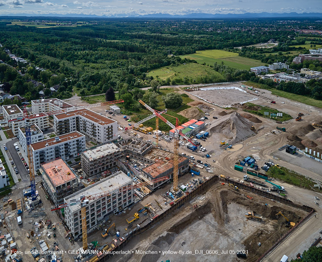 05.07.2021 - Baustelle Alexisquartier und Pandionverde