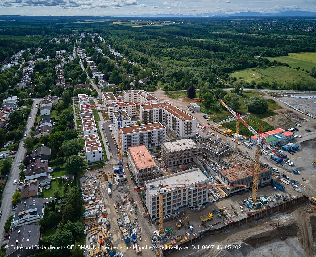 05.07.2021 - Baustelle Alexisquartier und Pandionverde