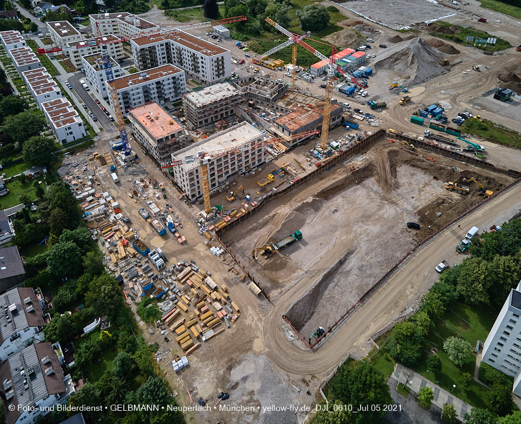 05.07.2021 - Baustelle Alexisquartier und Pandionverde