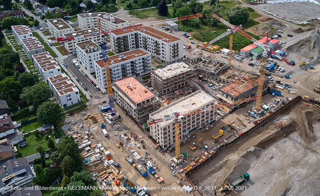 05.07.2021 - Baustelle Alexisquartier und Pandionverde