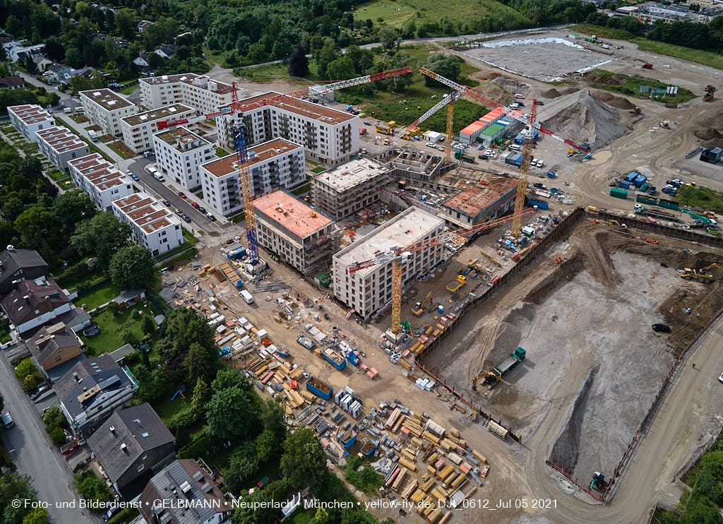 05.07.2021 - Baustelle Alexisquartier und Pandionverde