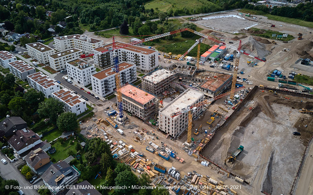 05.07.2021 - Baustelle Alexisquartier und Pandionverde