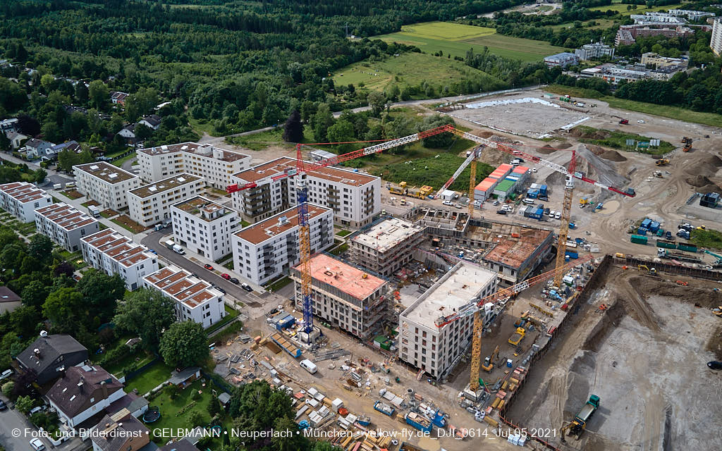 05.07.2021 - Baustelle Alexisquartier und Pandionverde